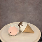 Ice Cream Clicky Keychain