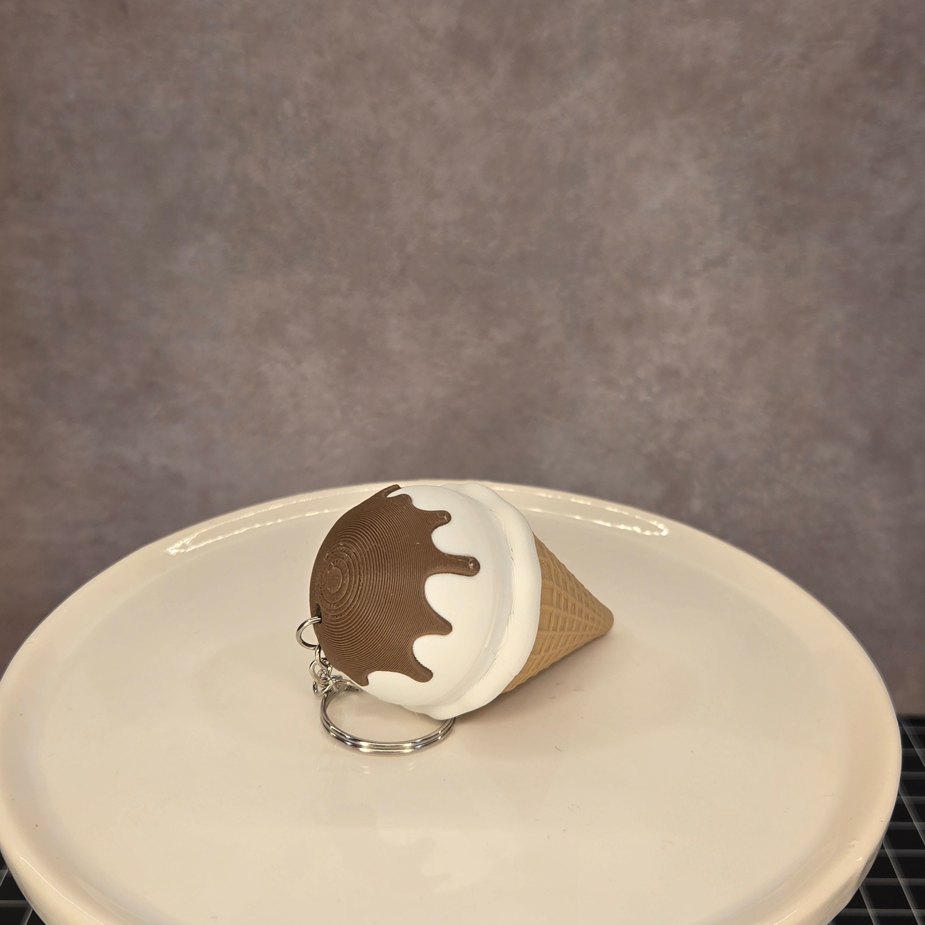 Ice Cream Clicky Keychain