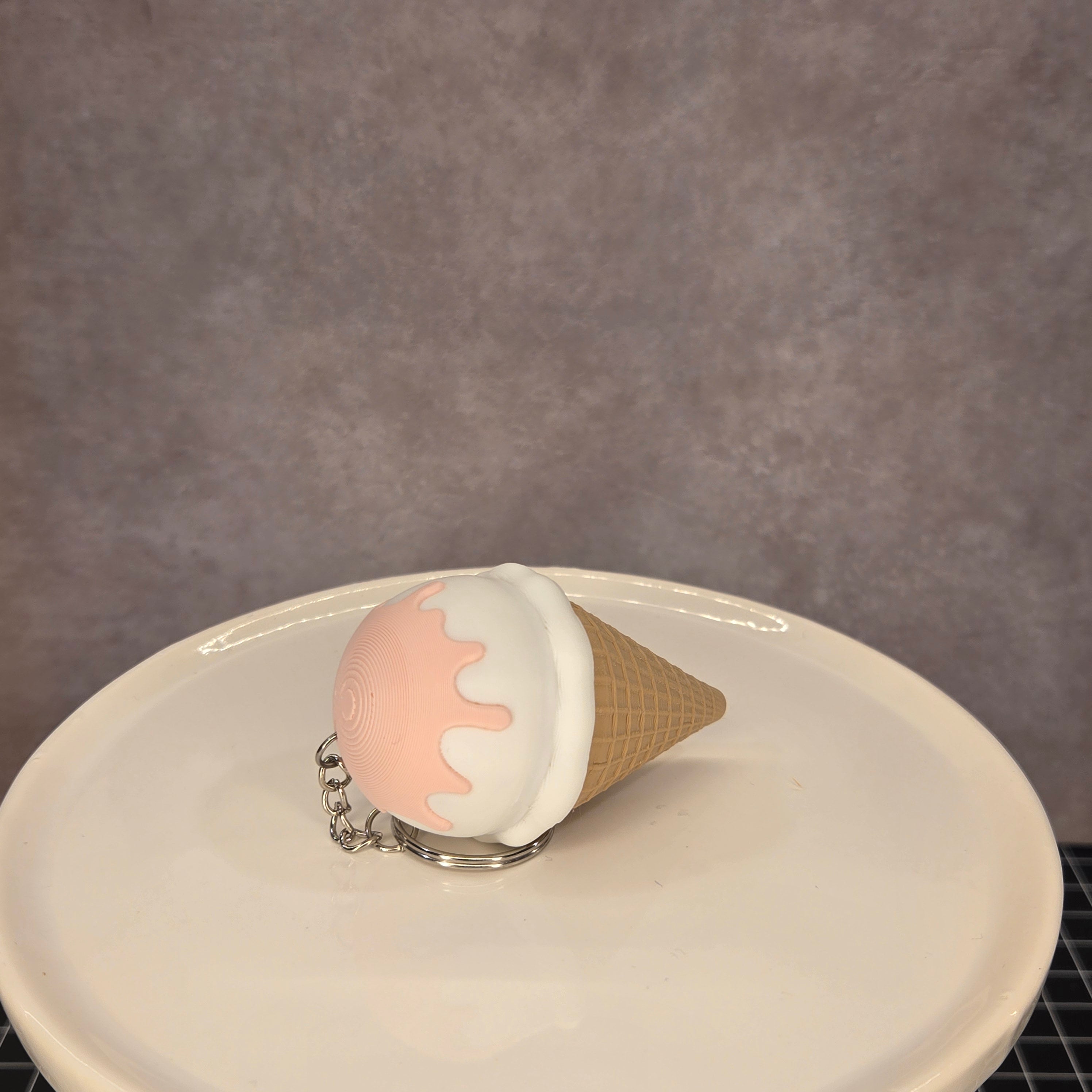 Ice Cream Clicky Keychain