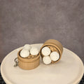 Steamed Buns Clicky Keychain