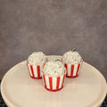 Popcorn Clicky Keychain