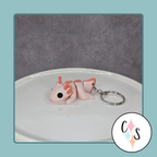 Axolotl Keychain