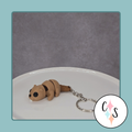 Beaver Keychain
