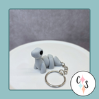 Brontosaurus Keychain