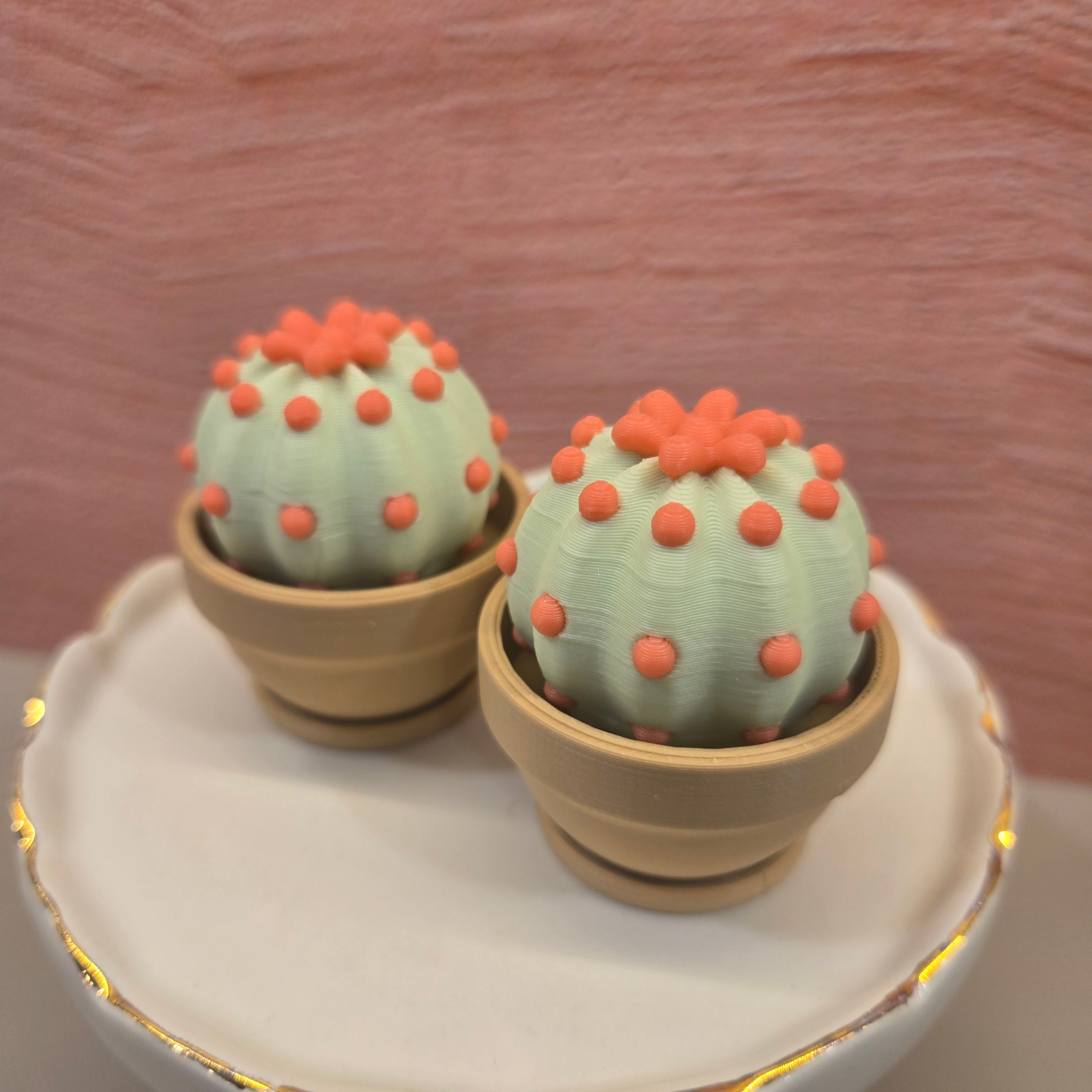 Cactus Clicky Keychain