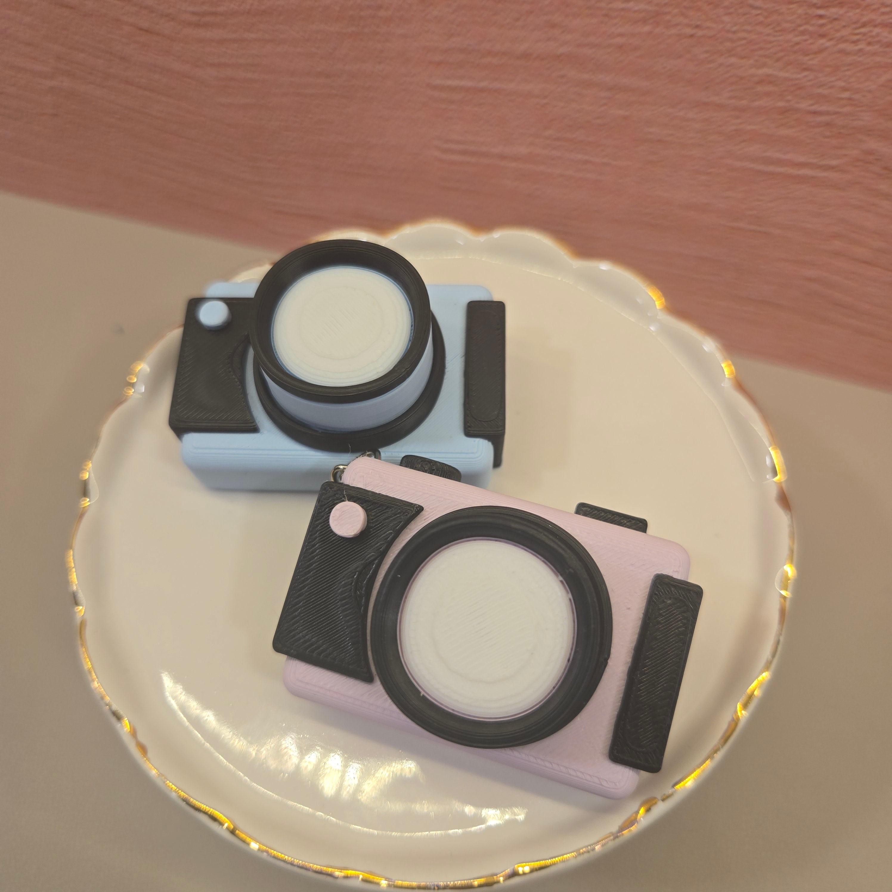 Camera Clicky Keychain