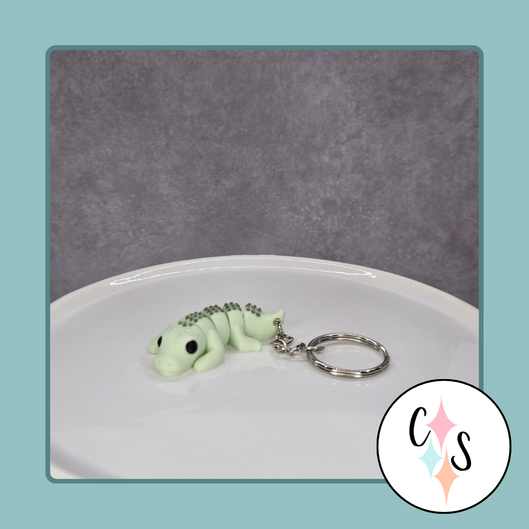 Crocodile Keychain