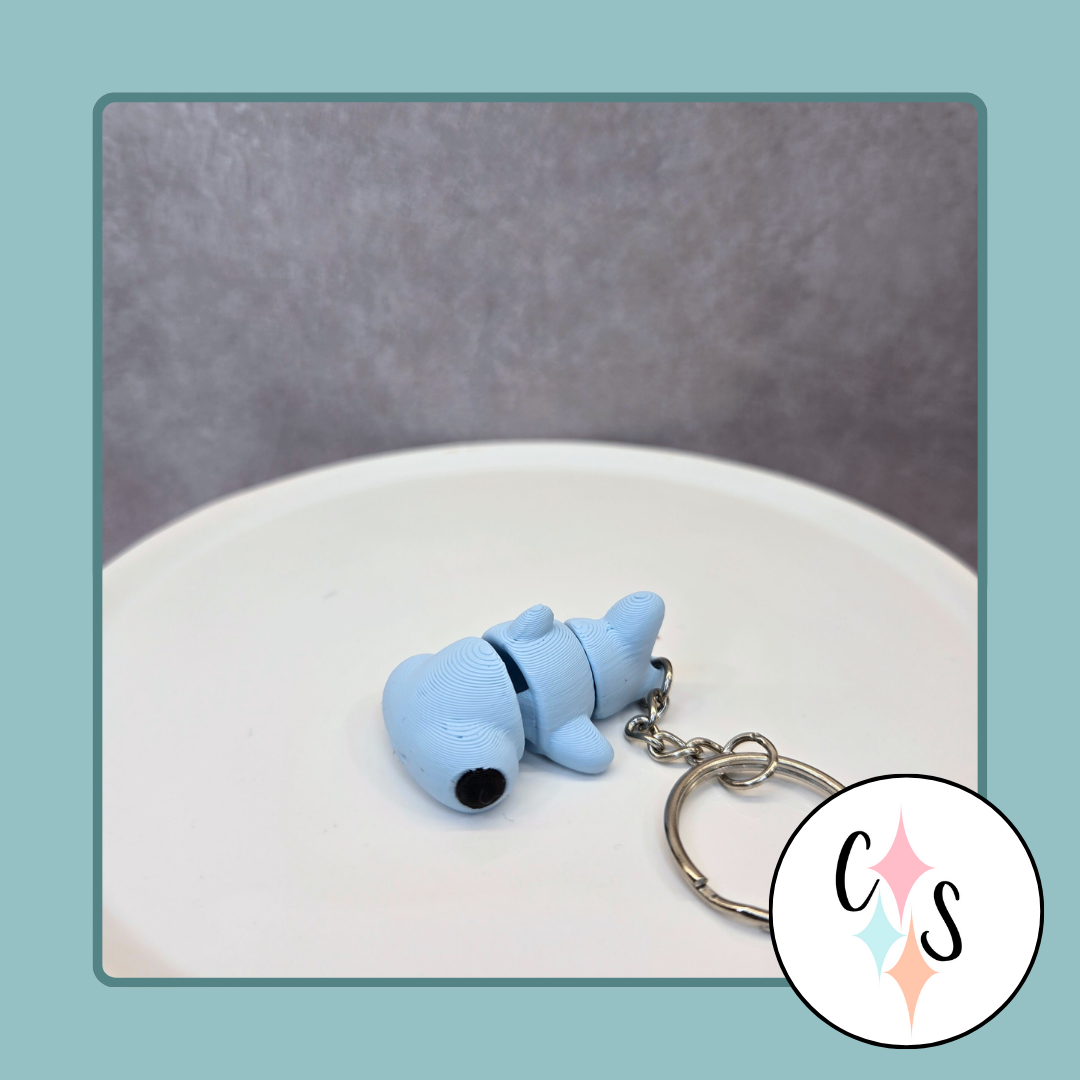 Hammerhead Shark Keychain