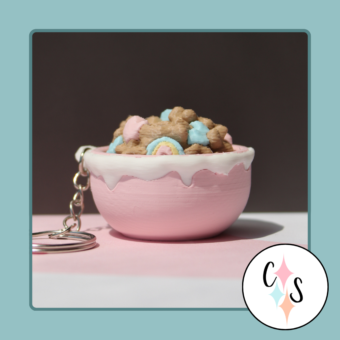 Lucky Charms Clicky Keychian