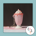 Milkshake Clicky Keychian