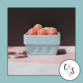 Strawberry Basket Clicky Keychian
