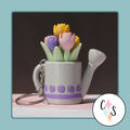 Watering Can Clicky Keychian