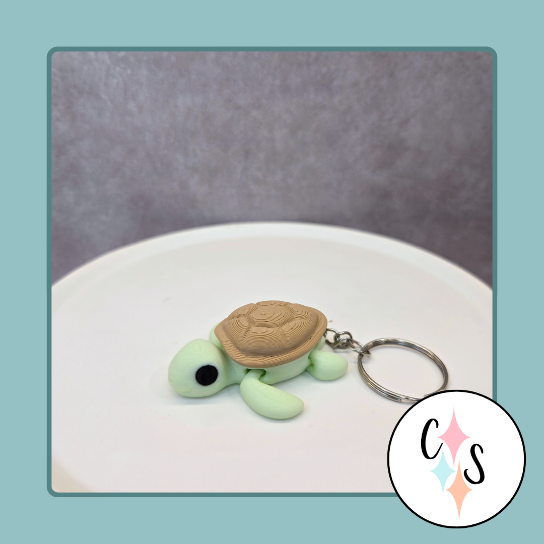 Turtle Keychain